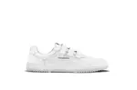 Barefoot Sneakers Barebarics Zing Velcro - All White - Leather