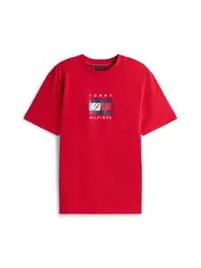 Tommy Hilfiger Linear Flag Graphic Tee XXL