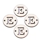 Unfinished Natural Poplar Wood Links Connectors