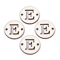 Unfinished Natural Poplar Wood Links Connectors