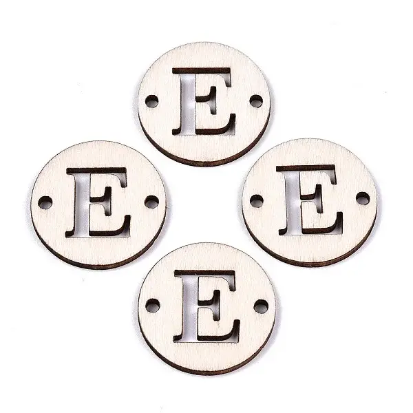 Unfinished Natural Poplar Wood Links Connectors