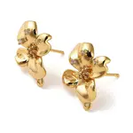 Brass Micro Pave Cubic Zirconia Stud Earring Findings