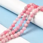 Natural Dyed White Jade Beads Strands