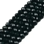 Opaque Solid Color Glass Beads Strands