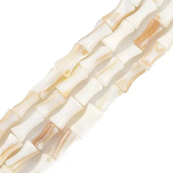 Natural Freshwater Shell Beads Strands