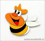 Dekorace na zeď pučmeloun s čupřinou