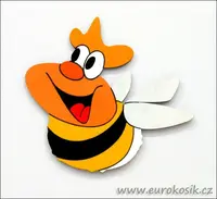 Dekorace na zeď pučmeloun s čupřinou