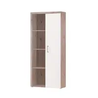 Policová skříň s regálem cheris - san marino/cream