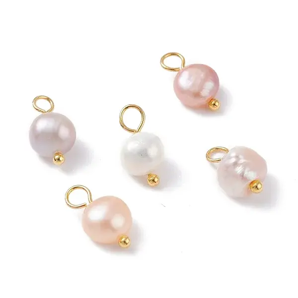 Natural Cultured Freshwater Pearl Charms