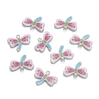 Alloy Enamel Pendants