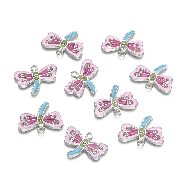 Alloy Enamel Pendants