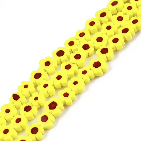 Handmade Millefiori Glass Bead Strands