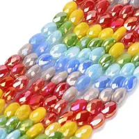 Electroplated Glass Beads Strands