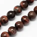 Natural Red Tiger Eye Stone Bead Strands