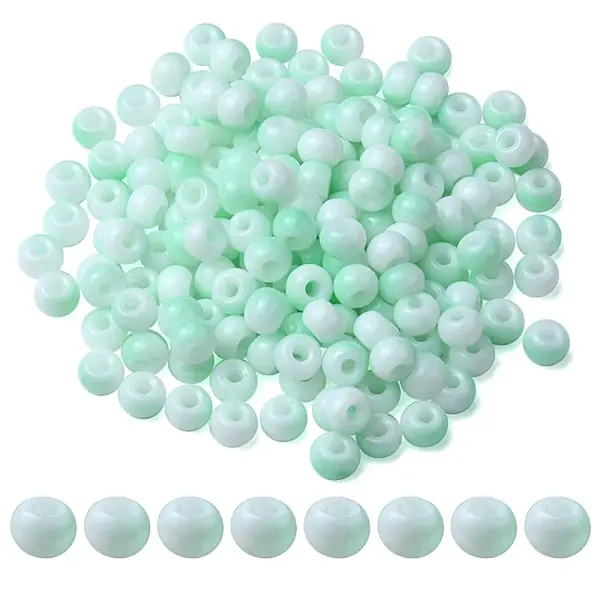 6/0 Opaque Glass Seed Beads