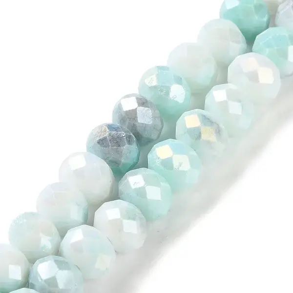 Electroplate Glass Beads Strands