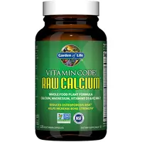 Garden of Life Vitamin Code RAW Calcium kapsuly na podporu zdravia kostí, kĺbov a zubov 120 cps