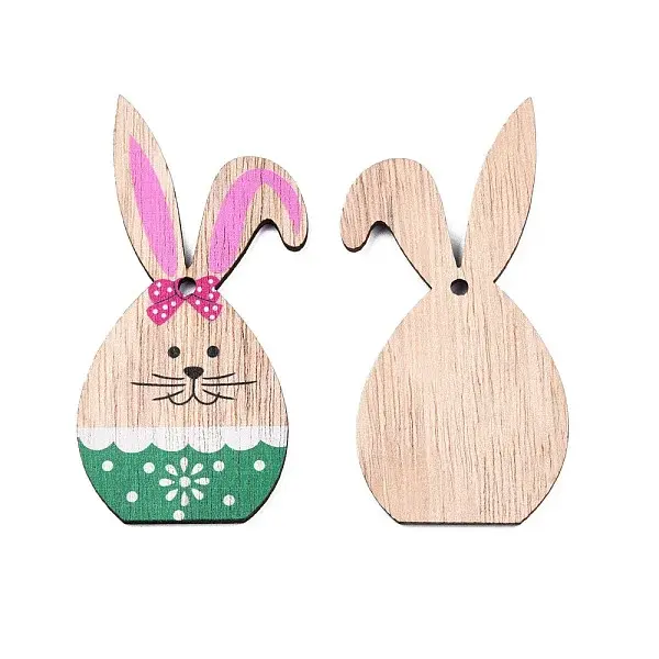 Single-Sided Printed Wood Big Pendants