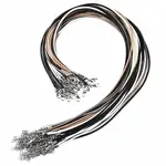 Waxed Cord Necklace Making