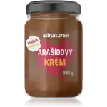 Allnature Arašídový krém s hořkou čokoládou ořechová pomazánka s čokoládou 920 g