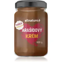 Allnature Arašídový krém s hořkou čokoládou ořechová pomazánka s čokoládou 920 g