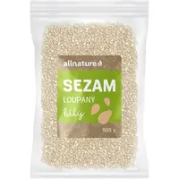 Allnature Sezam loupaný bílý semínka loupaná 500 g