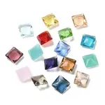 Pointed Back Glass Rhinestone Cabochons