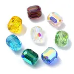 AB Color Plated Glass Beads