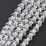 Transparent Glass Beads Strands