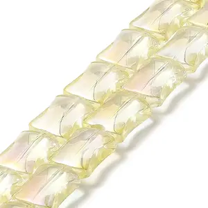 Electroplate Glass Beads Strands
