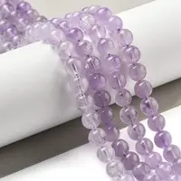 Natural Lavender Amethyst Beads Strands
