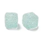 Drusy Cube Resin Rhinestone Beads
