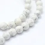 Synthetic Howlite Bead Strand