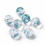 Glass with Enamel Beads