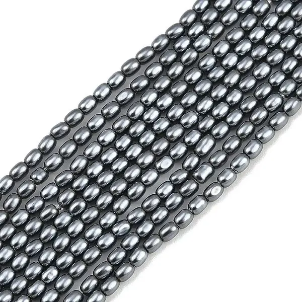 Electroplated Shell Pearl Beads Strands