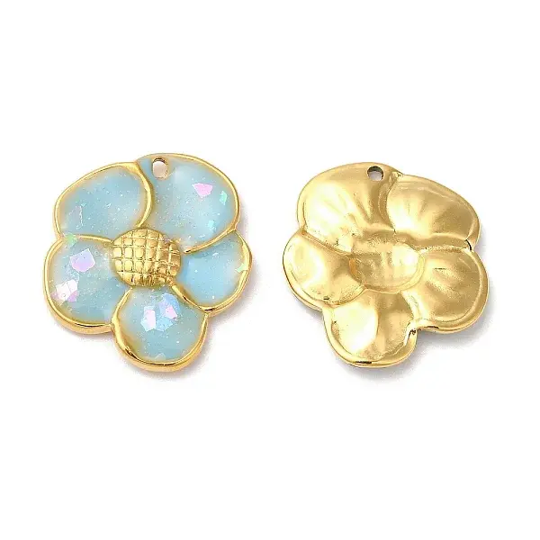 304 Stainless Steel Enamel Pendants