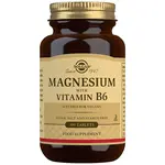 Solgar Magnesium with Vitamin B6 tablety na podporu spánku a regenerácie 100 tbl