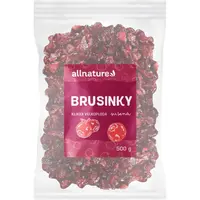 Allnature Brusinka sušená sušené ovoce nesířené 500 g
