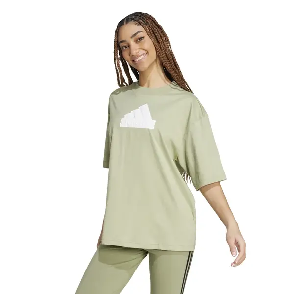 adidas Future Icons Badge of Sport Boyfriend T-Shirt XS