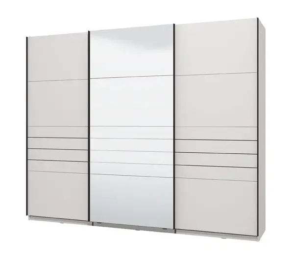 Šatní skříň 270 brina - bílá