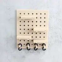 Plastic Wall Mounted Pegboard Miniature Ornaments