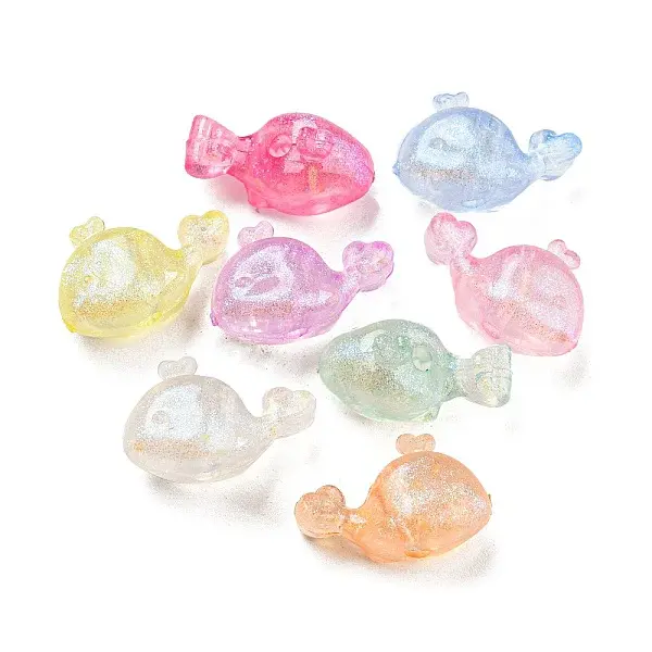 Transparent Luminous Acrylic Beads