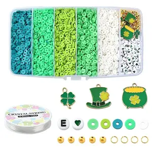Handmade Polymer Clay Heishi Beads DIY Jewelry Set Kits