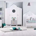 Dětský pokoj tweety - bílá/šedá