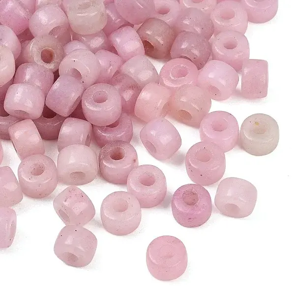 Dyed Natural White Jade Beads