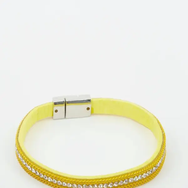 Yellow bracelet Yups dktf0367. R06