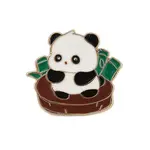 Panda Theme Enamel Pins