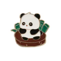 Panda Theme Enamel Pins