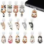 15Pcs 15 Styles Plastic Mobile Dustproof Plugs
