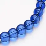 Glass Round Bead Strands